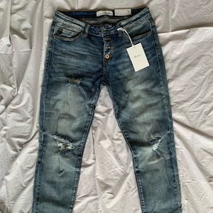 Vici - Liberty Girlfriend Jeans Size 7 (KanCan)